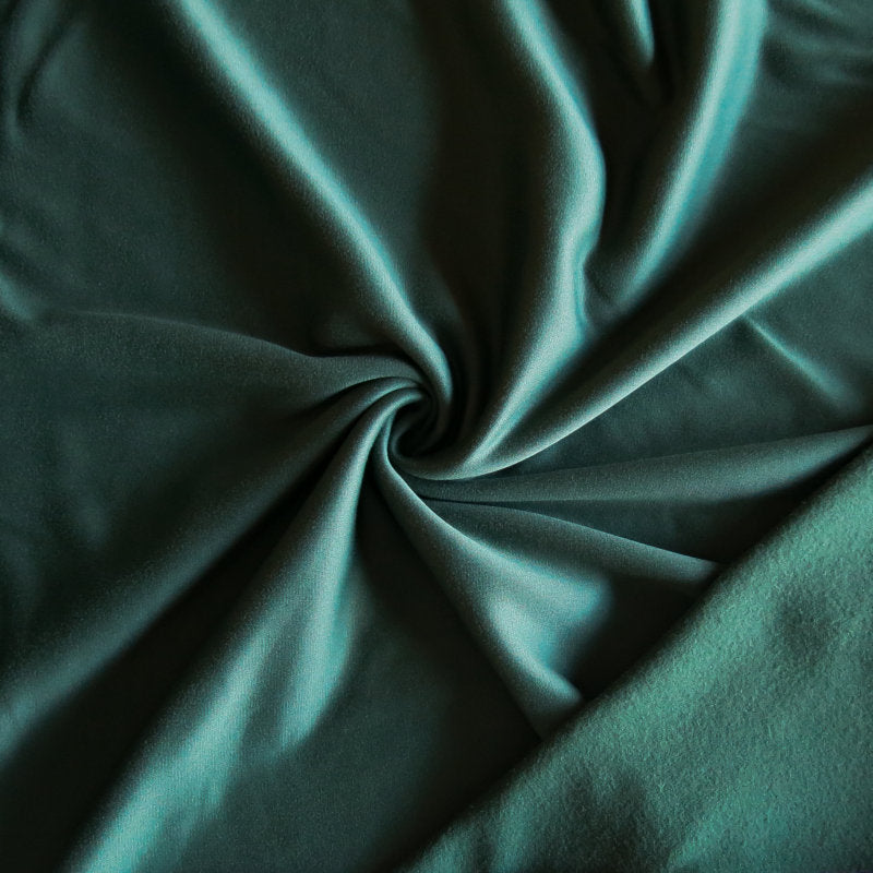 Poly Brushed Back Knit Fabric Eagle Green Dri-Fit