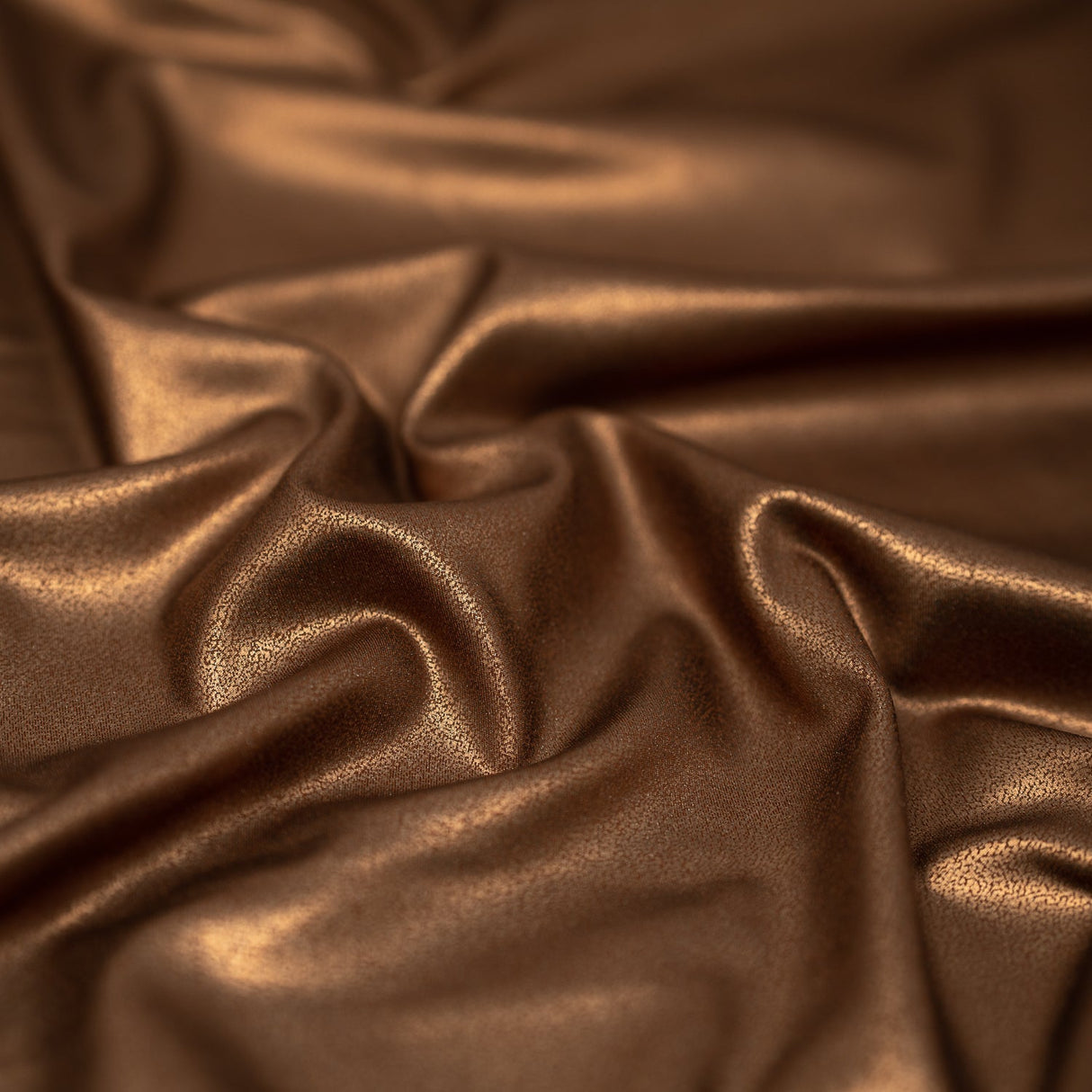 Recycled EcoTechFlex Distressed Foiled Spandex Fabric - Distressed Foil, 58" Width (1 Yard)