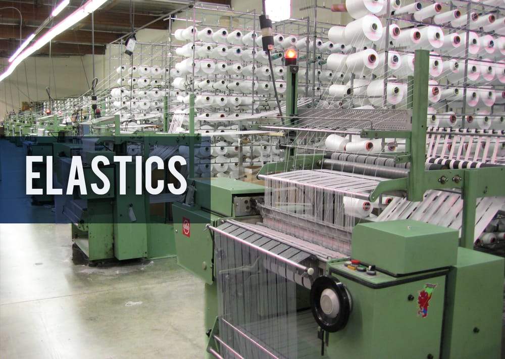 Black Knitted Elastic 3/8" Wide 144 Yard Roll, Made in USA for Masks, Undergarments, DIY