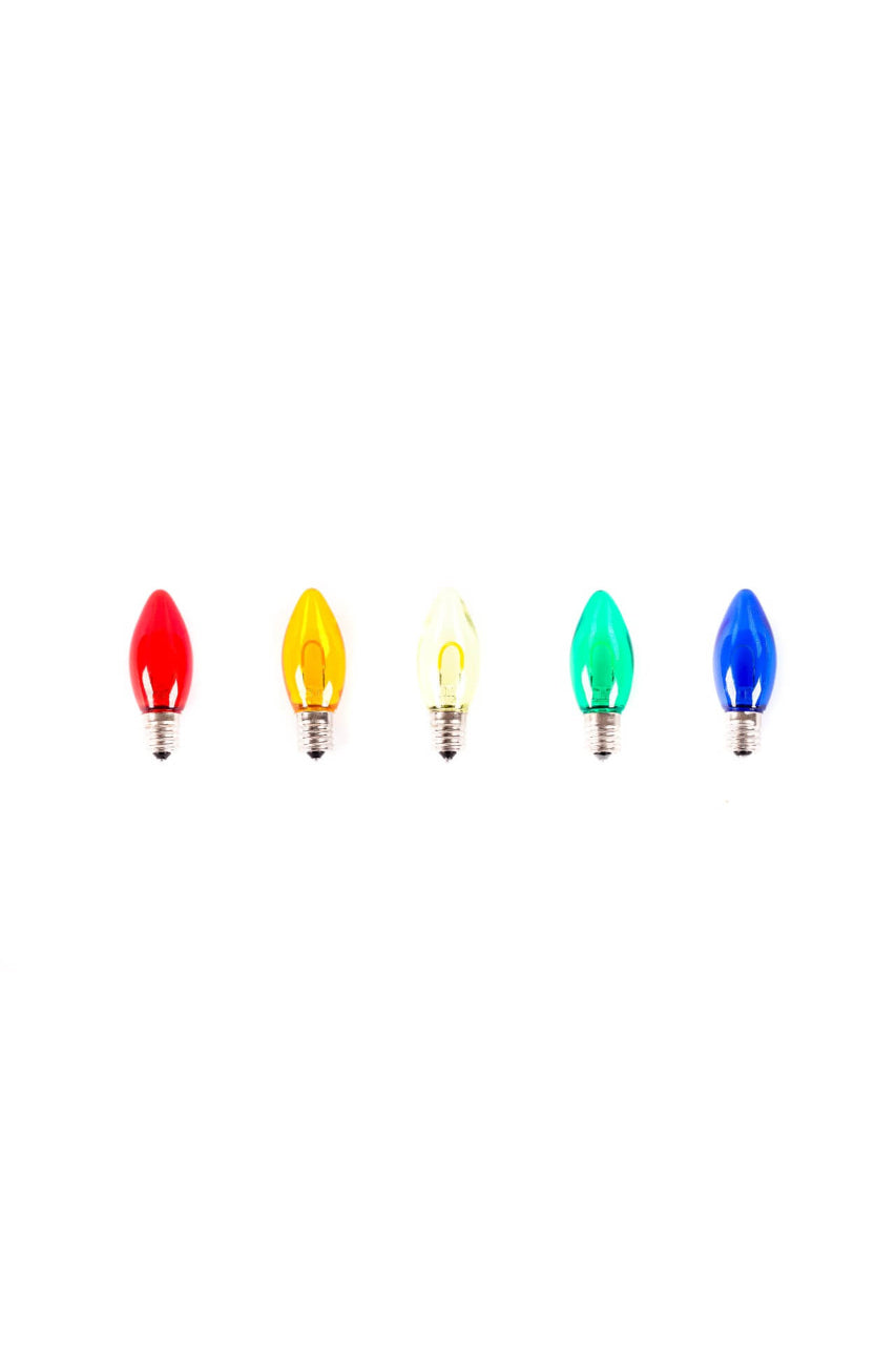 C9 Filament Bulb (25 bulbs/box) - Multi