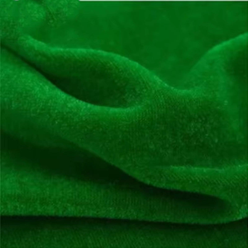 Thickened Golden Velvet Fabric Red Black Wedding Background Cloth Curtain Stage Decoration Conference Tablecloth Velvet Fabric