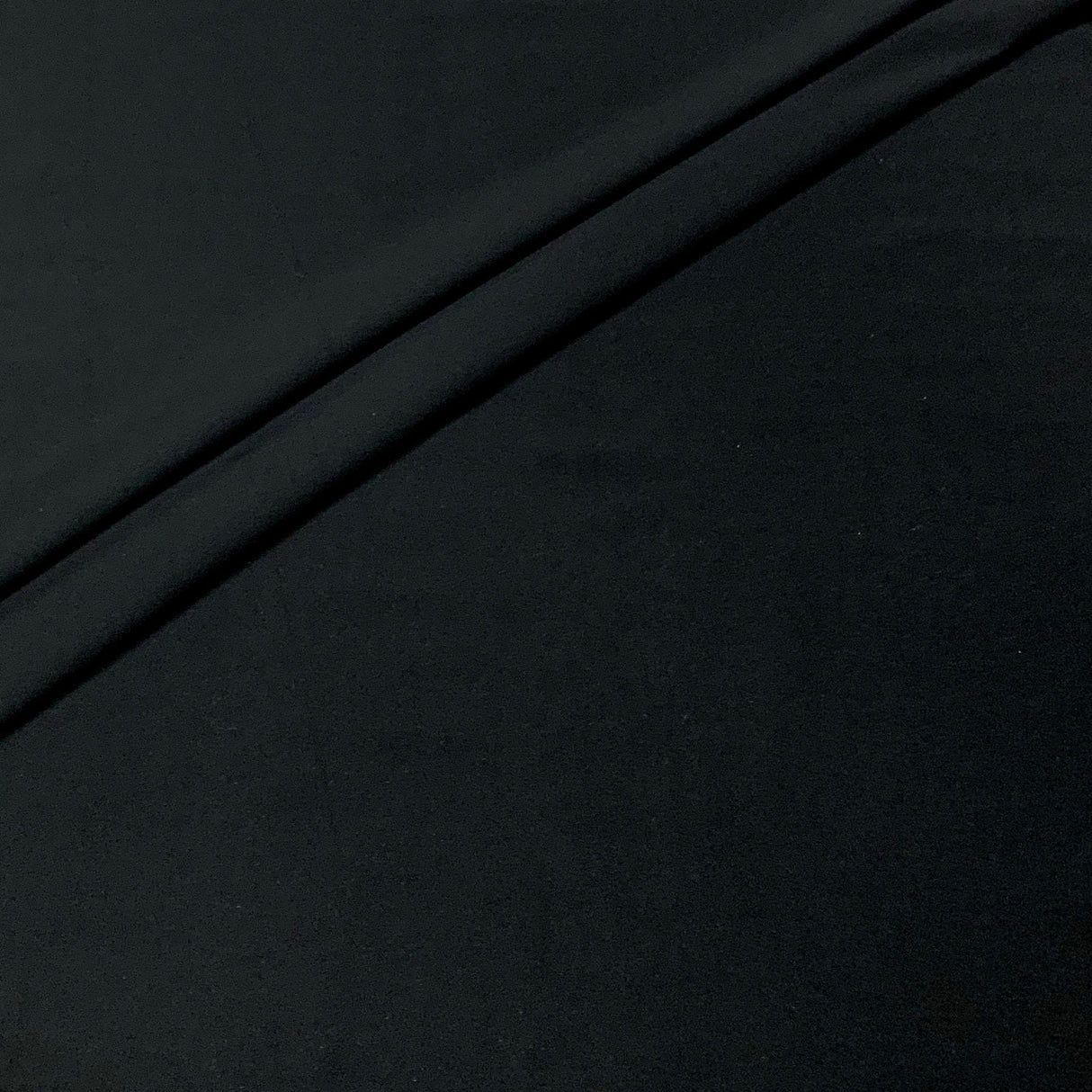 Repreve Recycled Polyester Spandex Knit Fabric - Black