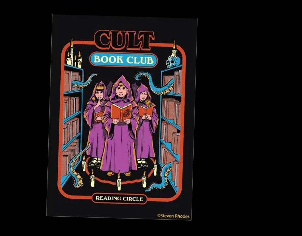 Cult Book Club Reading Circle - Magnet