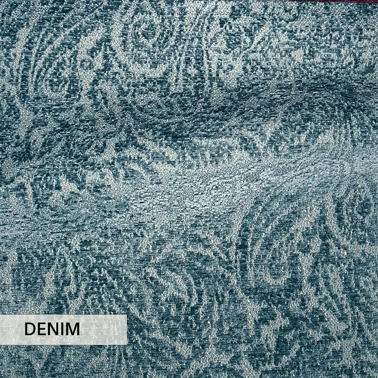 Boucle Jacquard Upholstery Fabric Everly Paisley