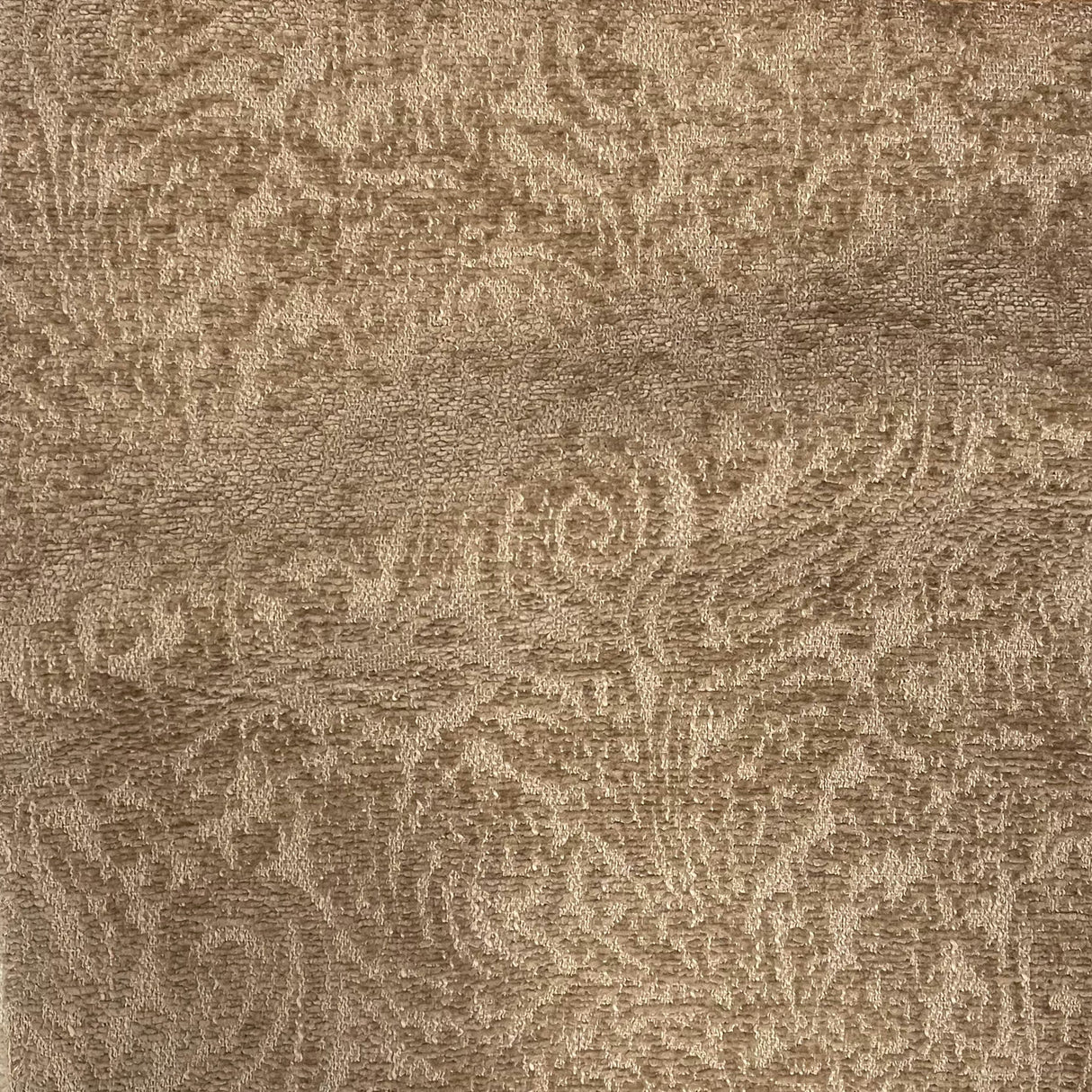 Boucle Jacquard Upholstery Fabric Everly Paisley