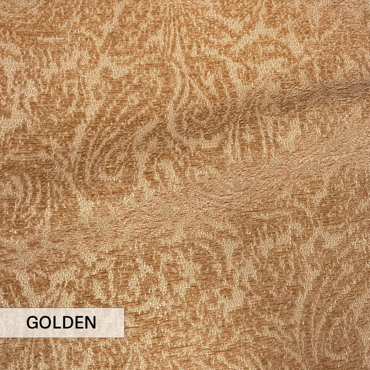 Boucle Jacquard Upholstery Fabric Everly Paisley