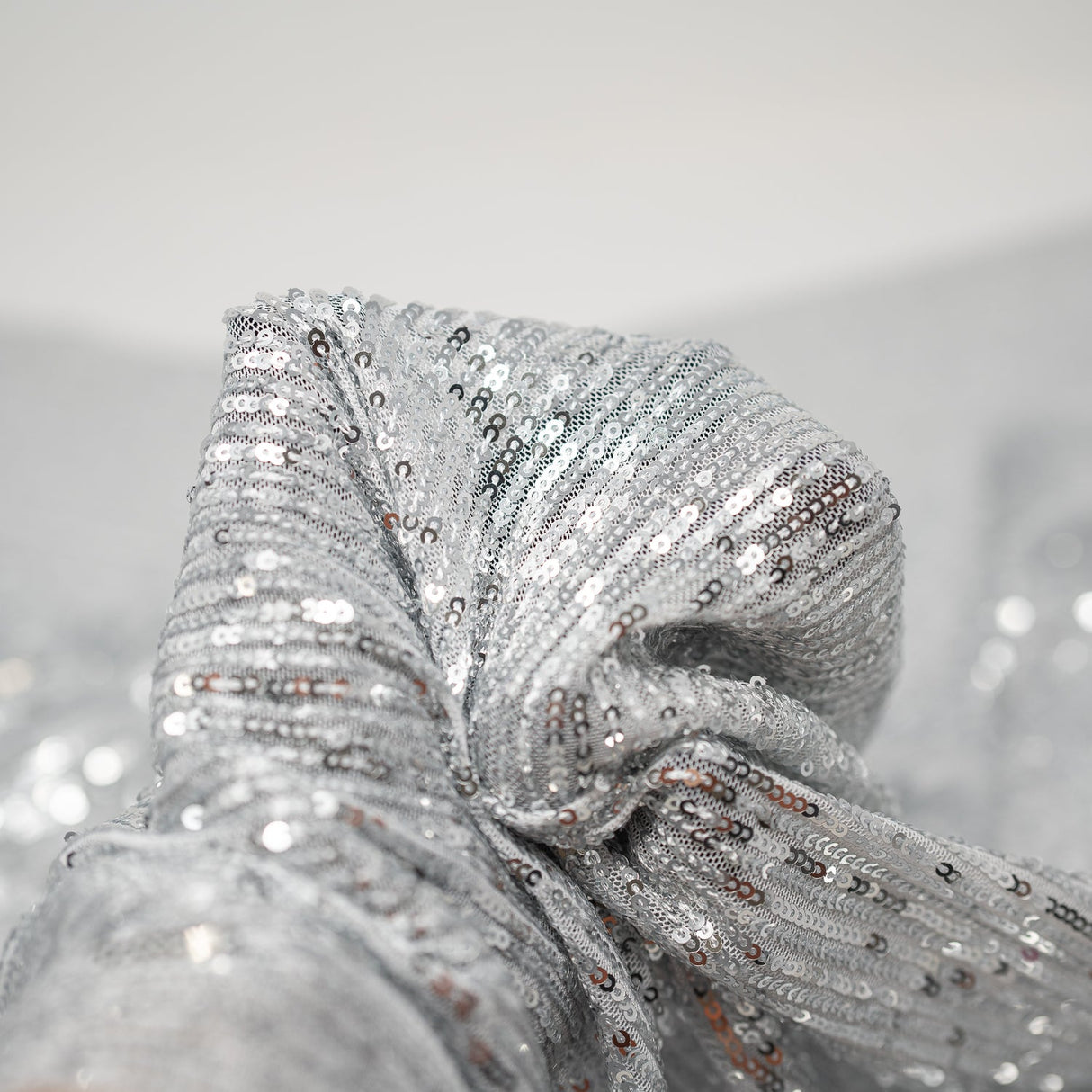 Stretch Mesh Sequin Fabric