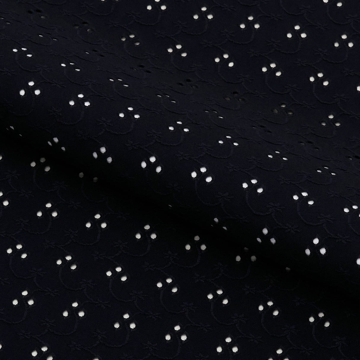 Eyelet Polyester Spandex Jacquard