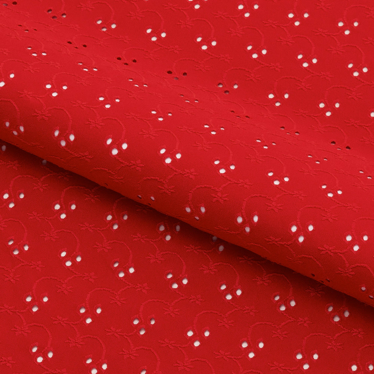 Eyelet Polyester Spandex Jacquard