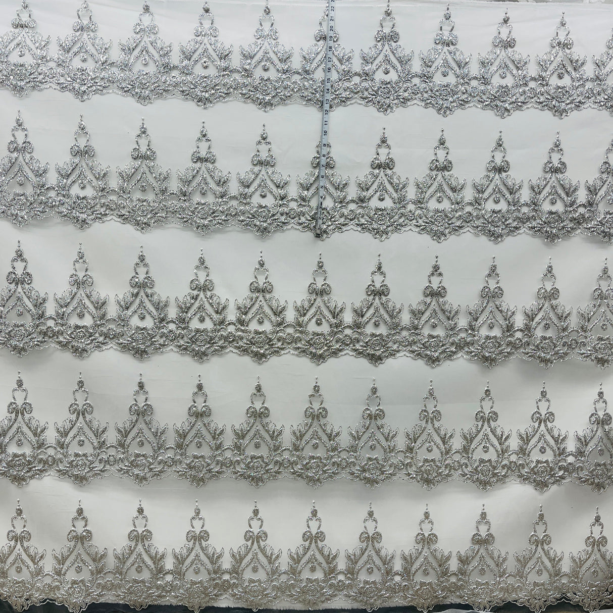 Glitter Mesh Fabric Lace USA GD-219 55" Wide