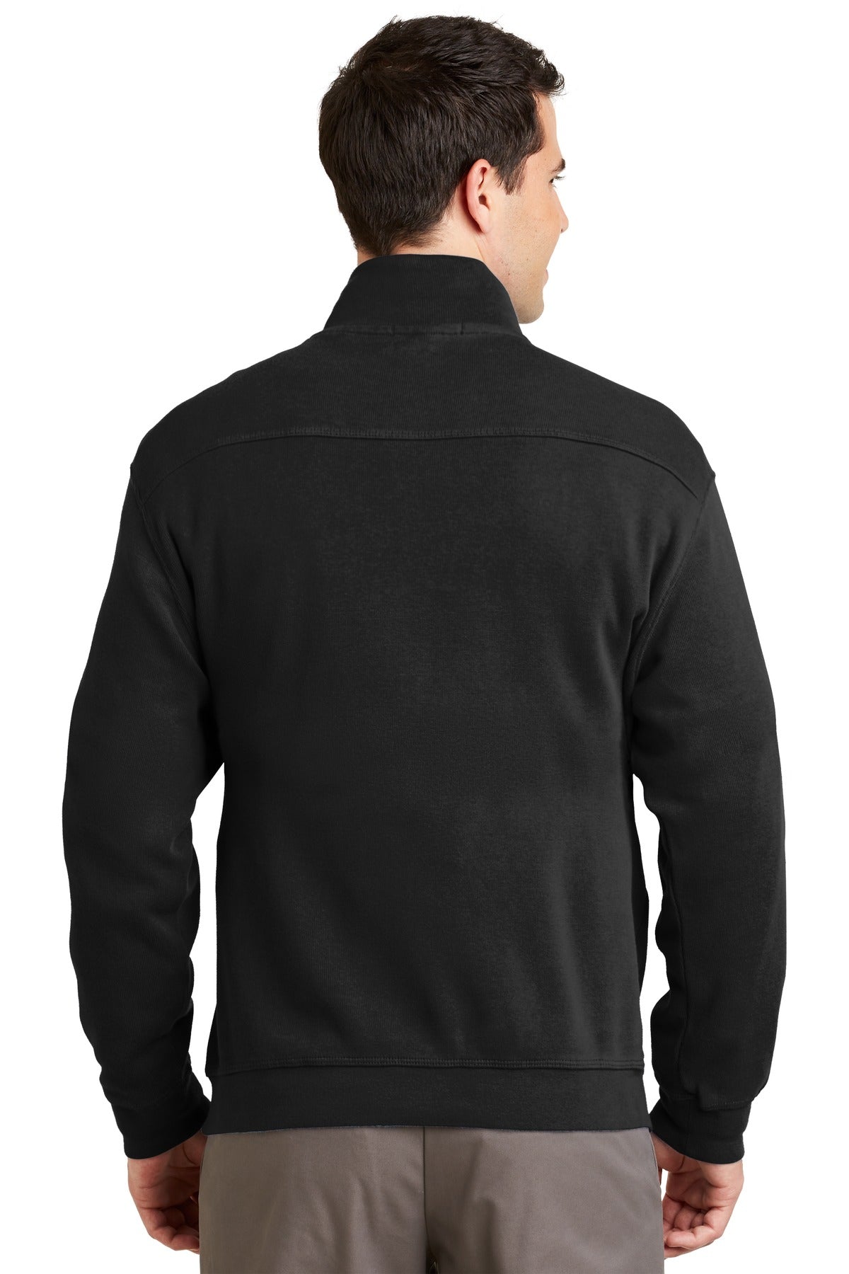 Port Authority® Flatback Rib 1/4-Zip Pullover