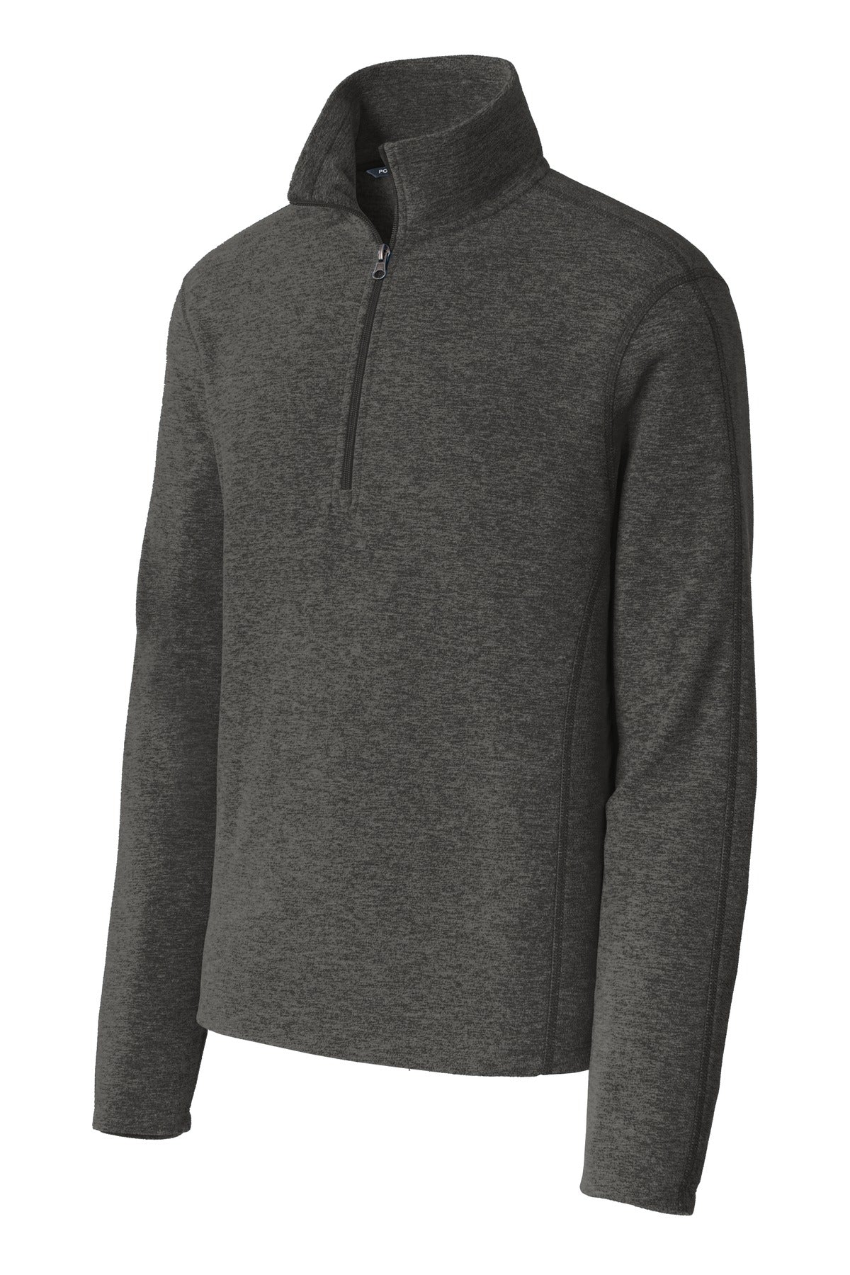 Port Authority® Heather Microfleece 1/2-Zip Pullover