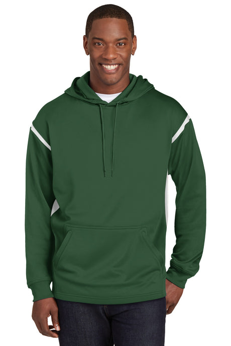 Sport-Tek® Tall Tech Fleece Colorblock Hooded Sweatshirt