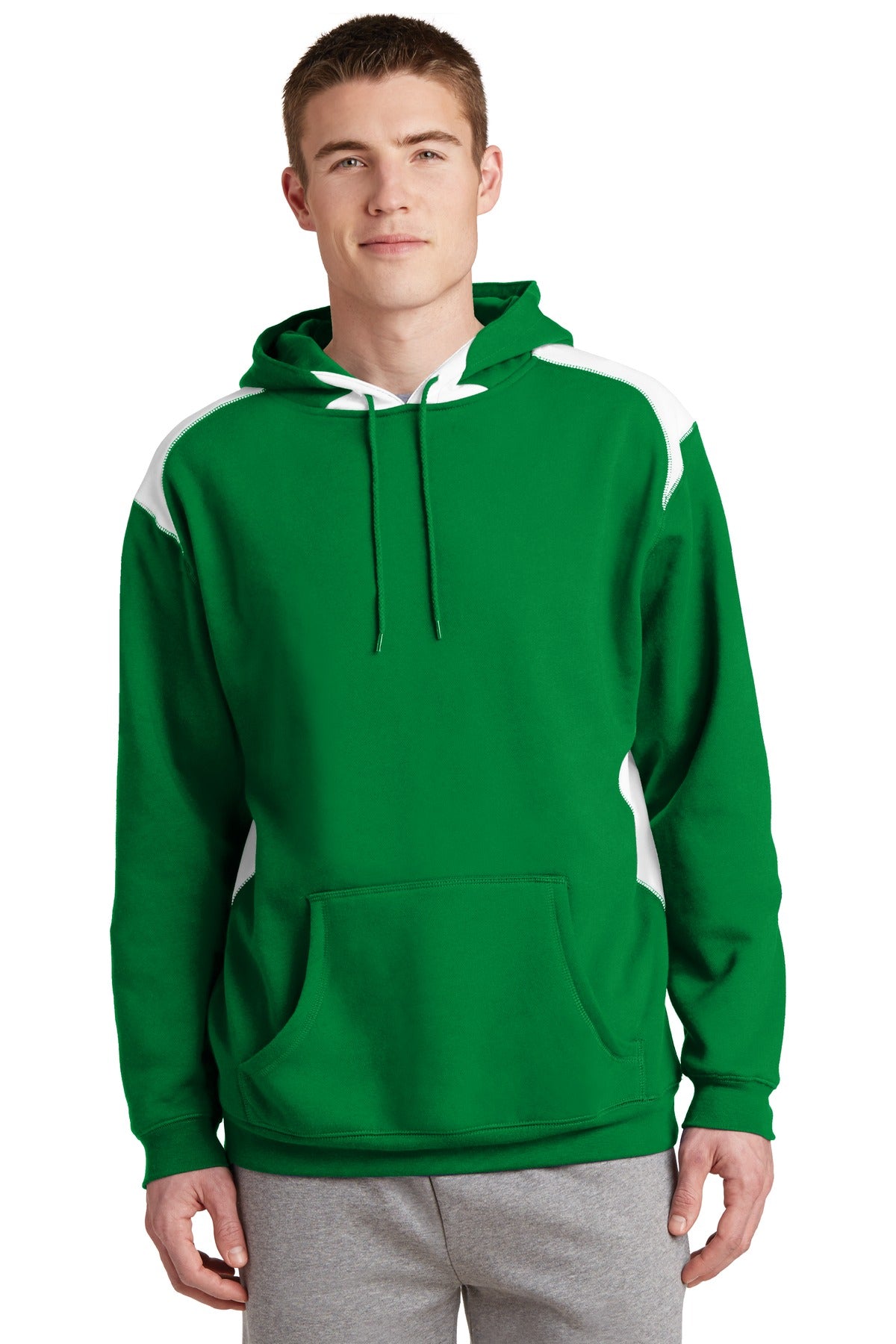 Sport-Tek® Pullover Hooded Sweatshirt with Contrast Color