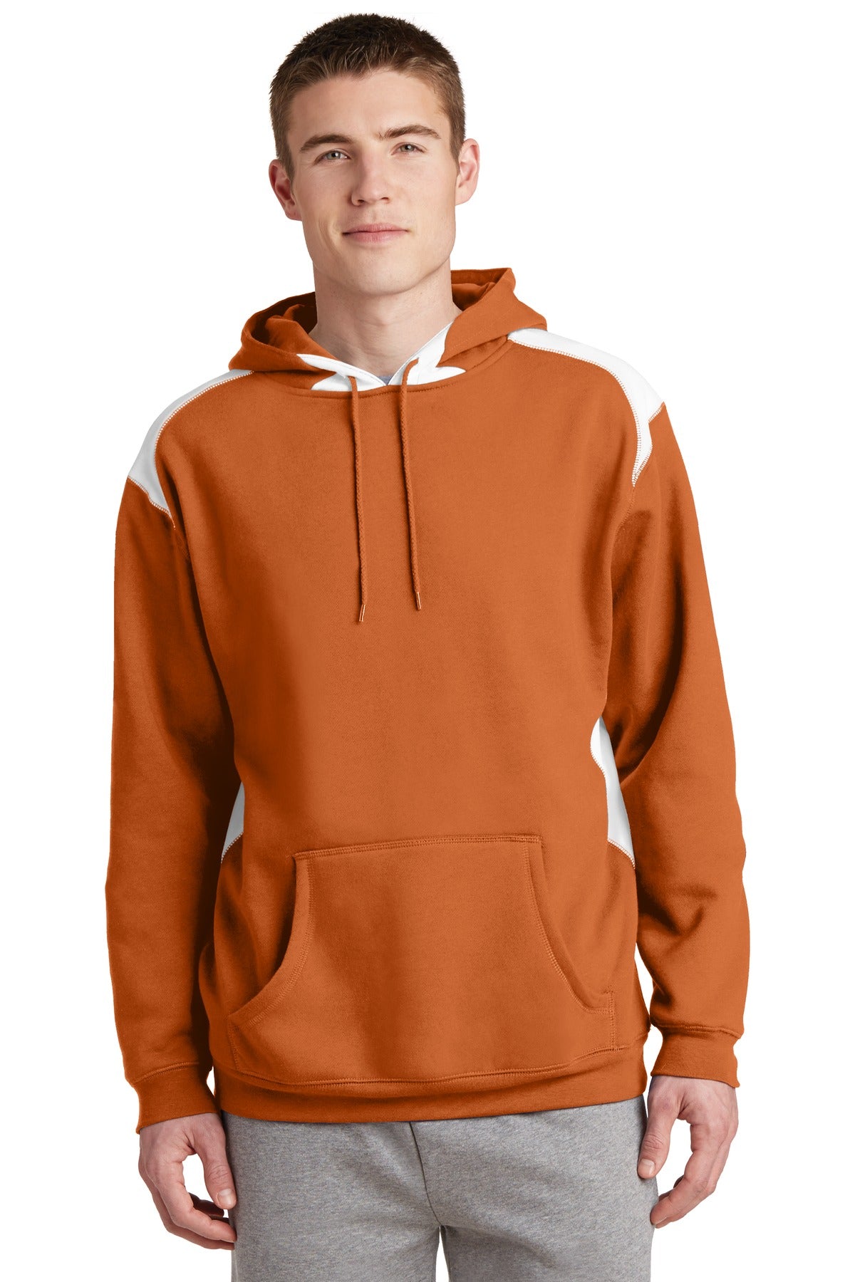 Sport-Tek® Pullover Hooded Sweatshirt with Contrast Color
