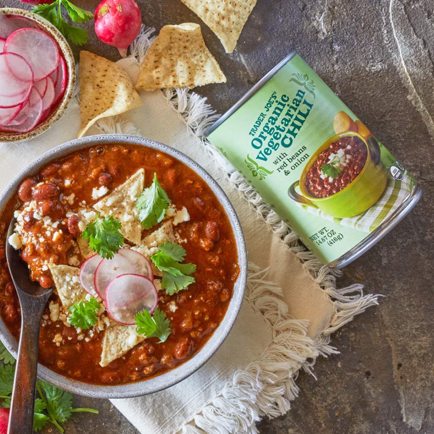 Trader Joe’s Organic Vegetarian Chili 14.67 Oz
