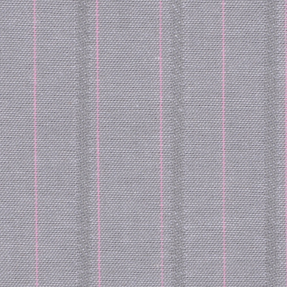 Grayhound/Chalk Blue Striped Shirting