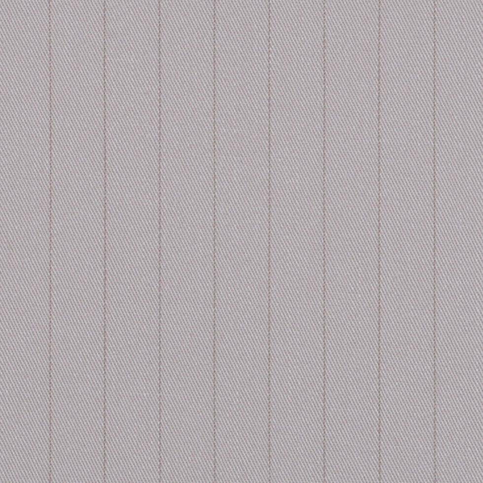 Beige/Brown Pin Striped Stretch Cotton Suiting