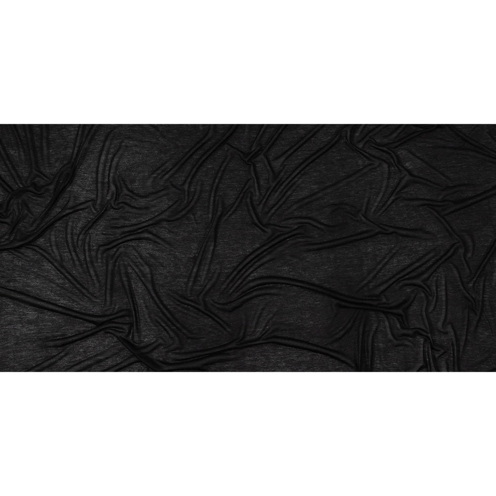 Black Lightweight Rayon Jersey