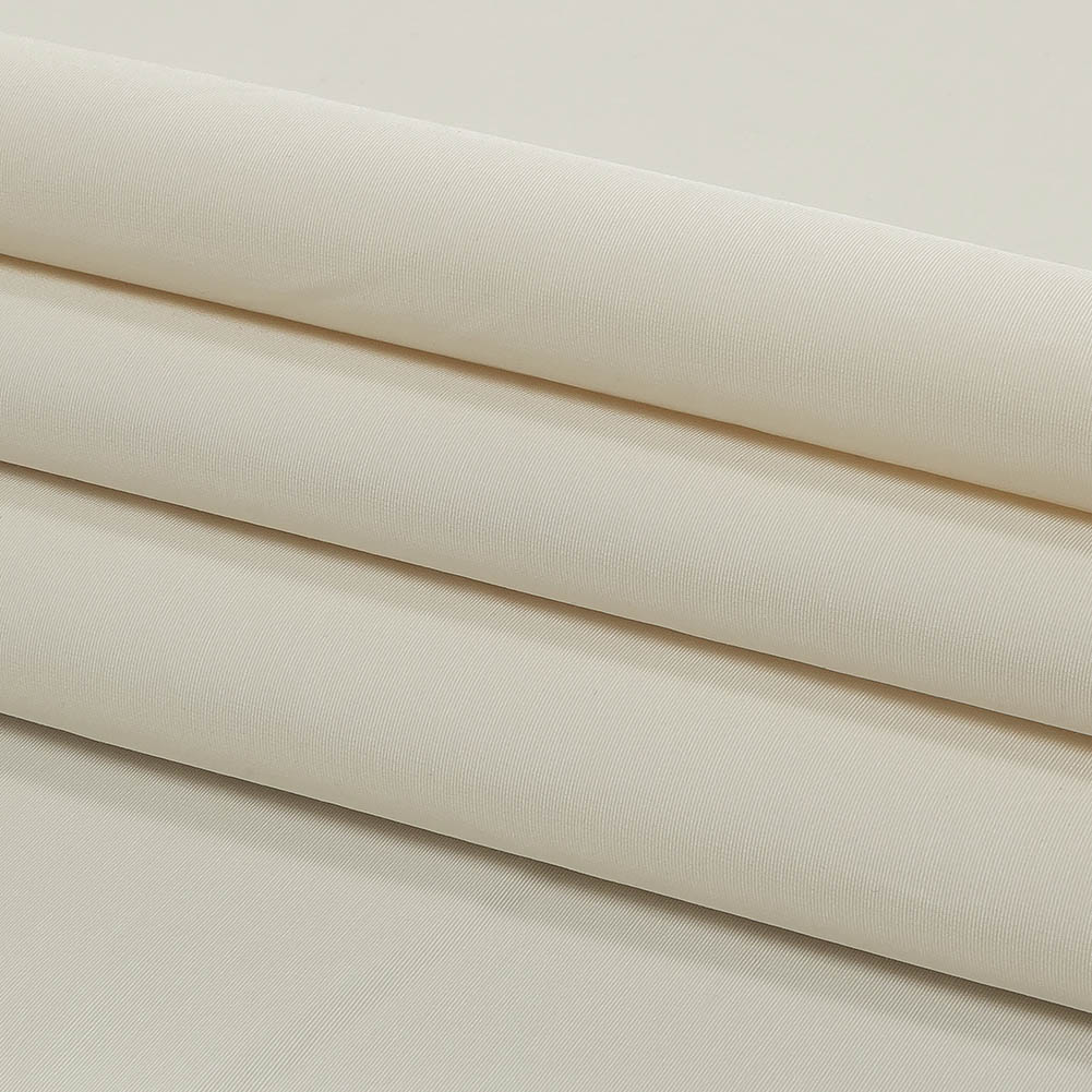 White Asparagus Cotton and Polyester Faille