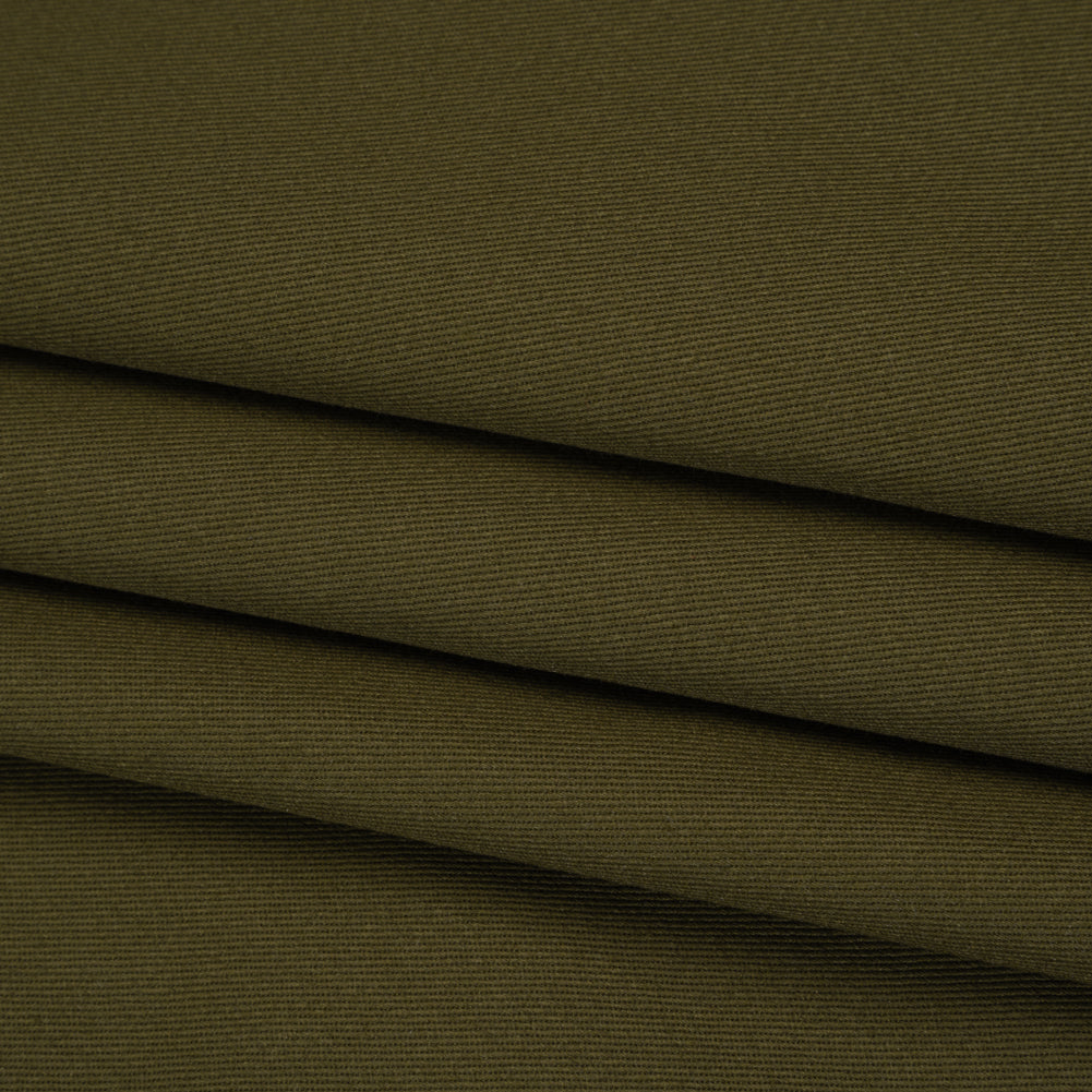 Organic Cotton Twill - Olive - Stratton Collection