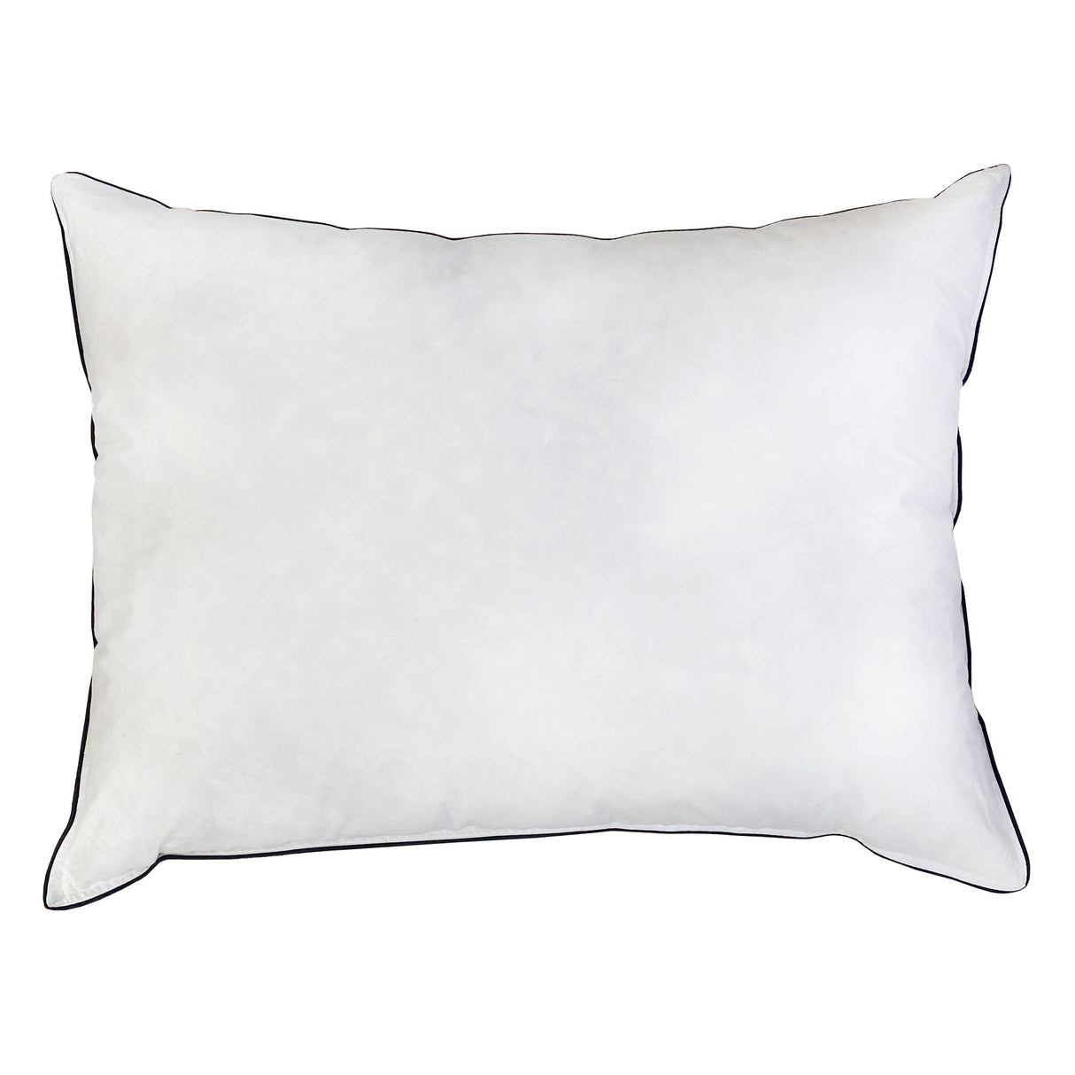 Premium Feather Filled Inserts Feather Down Pillow Insert Fabric - White, Multiple Sizes (1 Piece)
