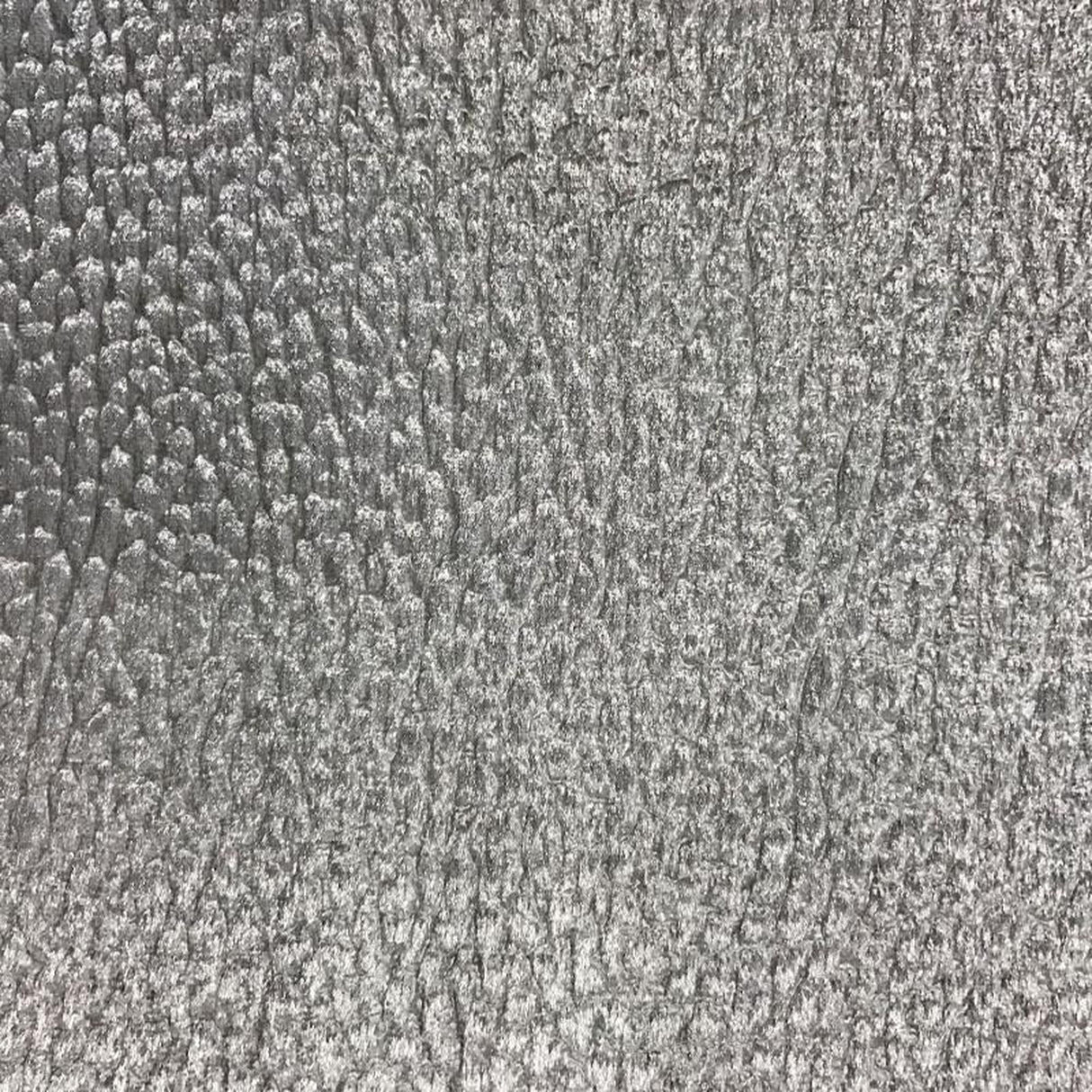 Felix Textured Solid Velvet Fabric - Animal Skin Pattern, 59" Width (1 Yard)