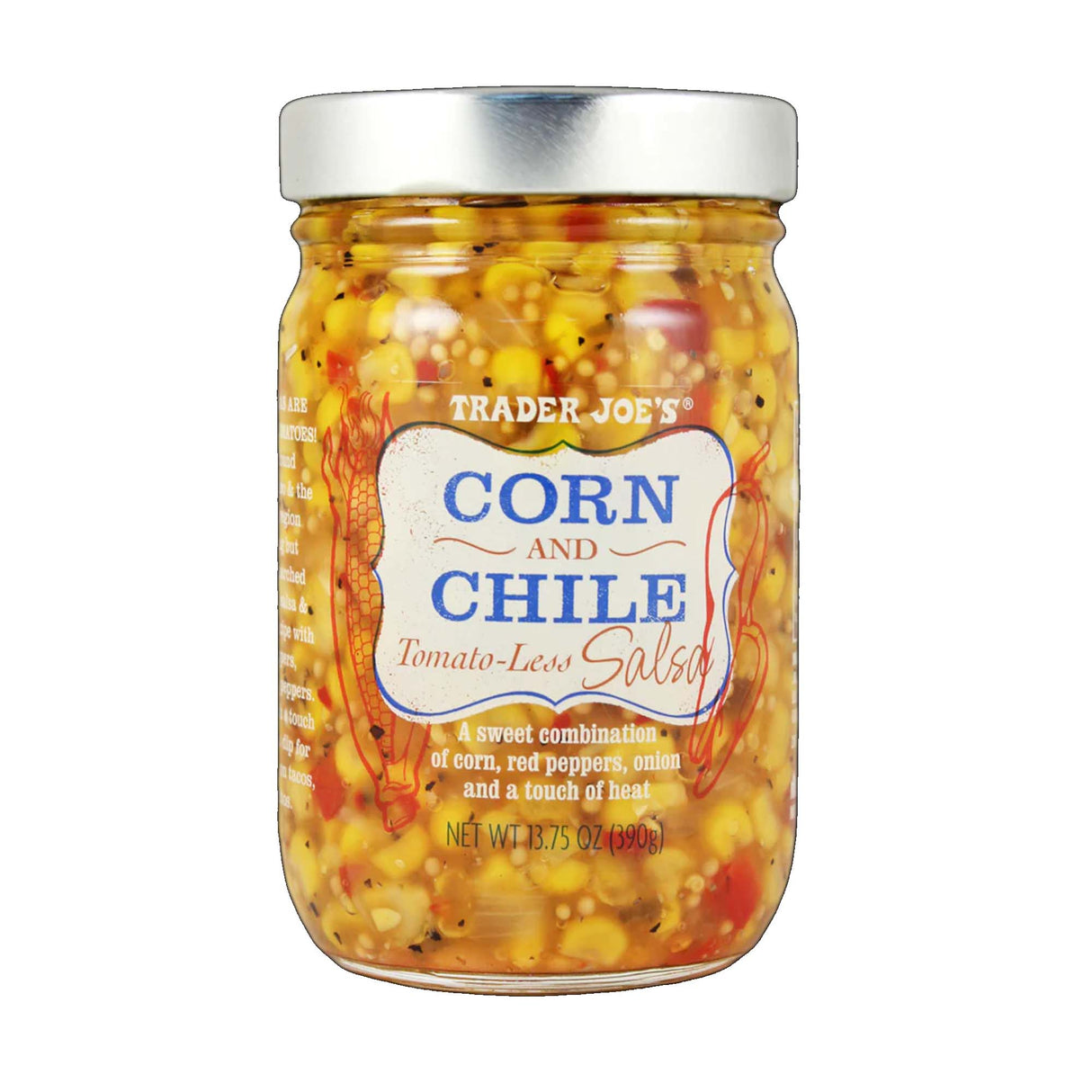 Corn and Chile Tomato-less Salsa – Sweet Corn & Mildly Spicy Salsa Dip