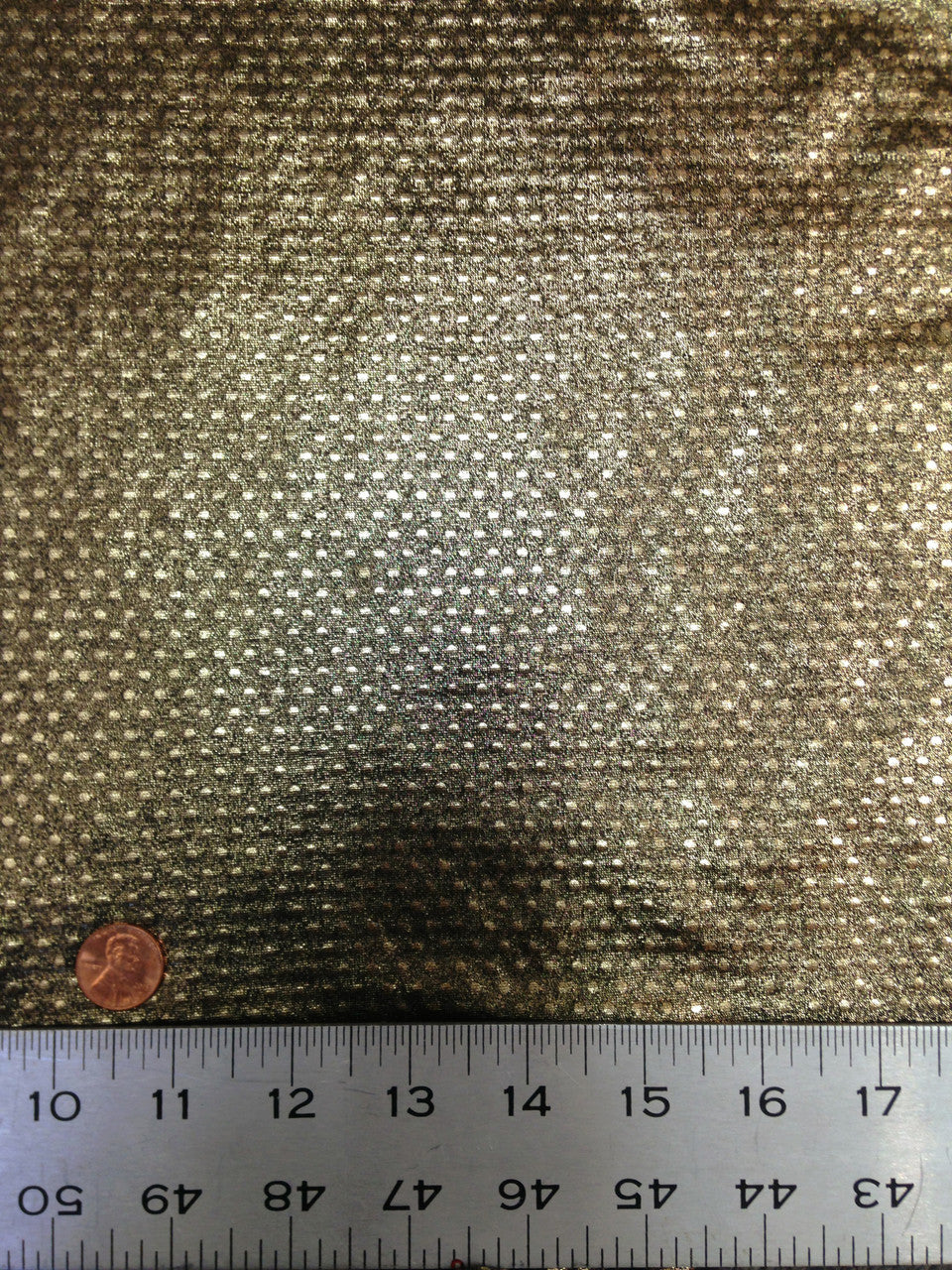 Polyester Spandex Fabric - 2Mm Circle Foil Dots, 58"-60" Wide