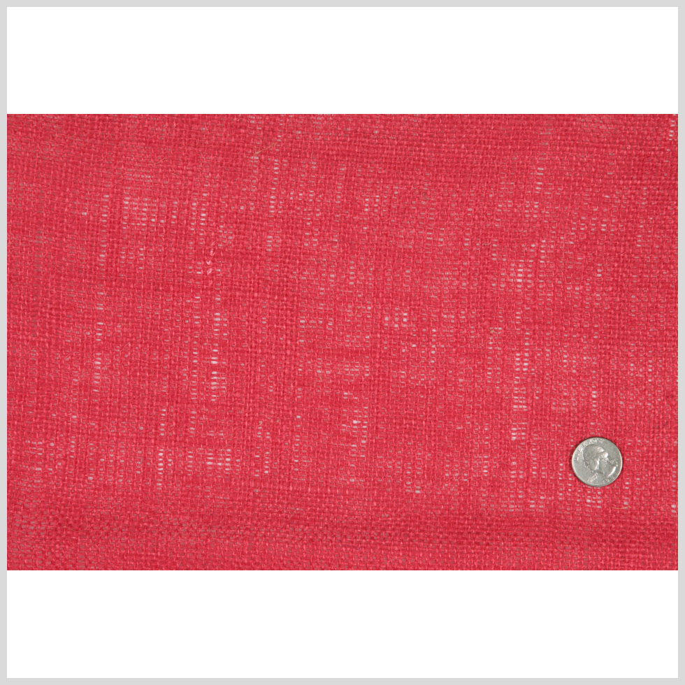 Hibiscus Red Jute Burlap