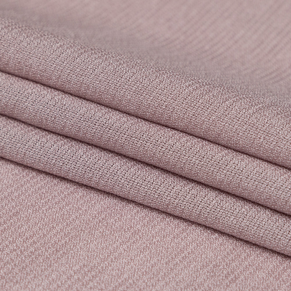 Italian Deauville Mauve Rayon and Acetate Tactile Woven