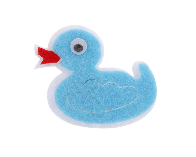 2" Blue Felt Ducks - 100 PCS