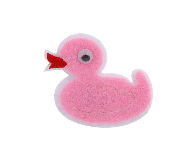 2" Pink Felt Ducks - 100 PCS