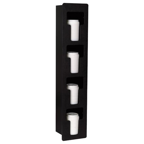 Dispense-Rite FMVL-4 Built-in Vertical Lid Organizer - 4-Section
