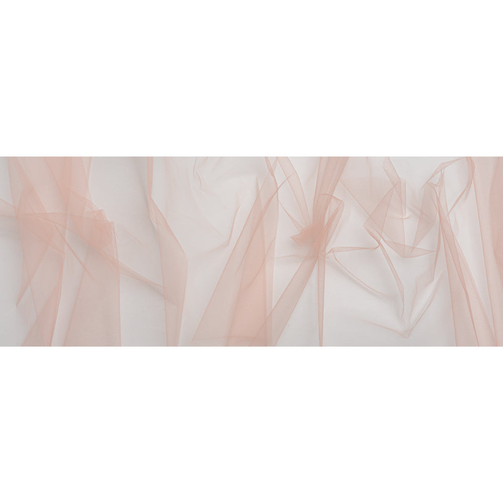Nylon Tulle 108" - Peach - Pavlova Wide Collection