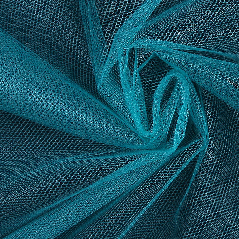 Nylon Net Tulle - Teal - Gianna Collection