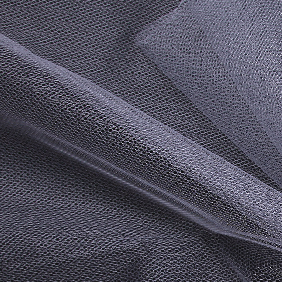 Nylon Net Tulle - Gray - Gianna Collection