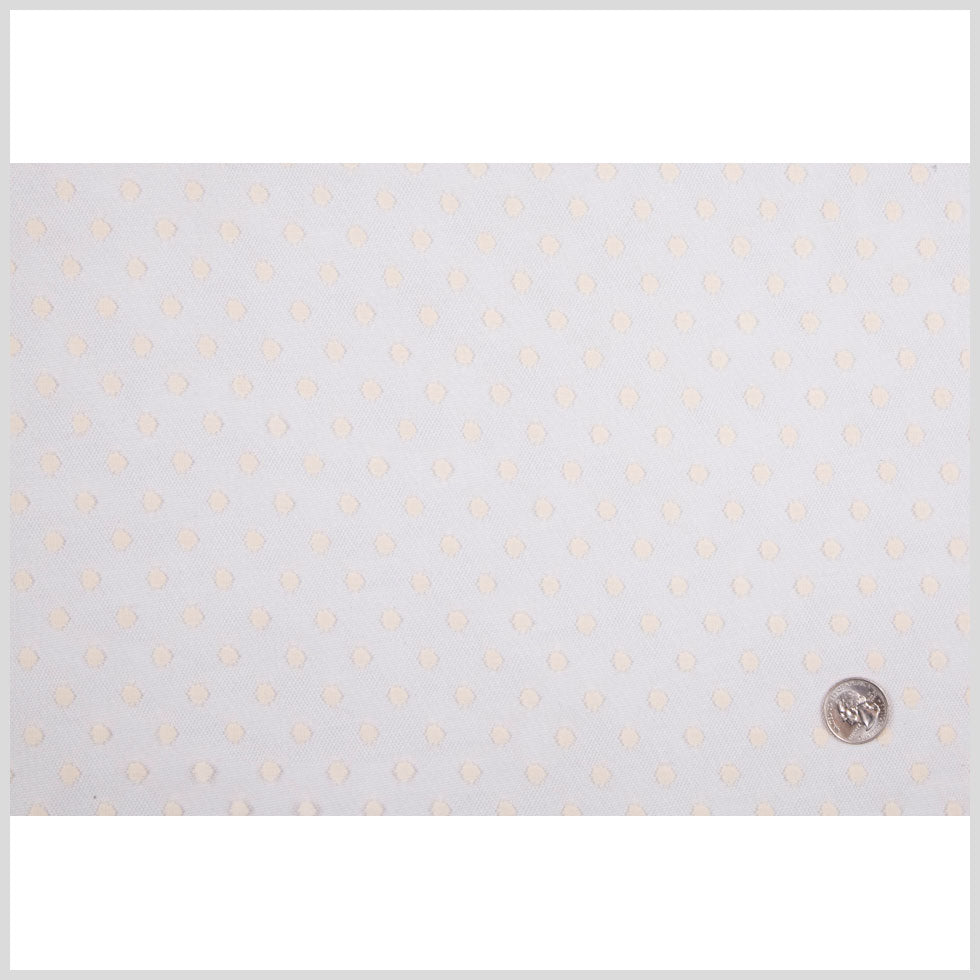 Dotted Beige Tulle