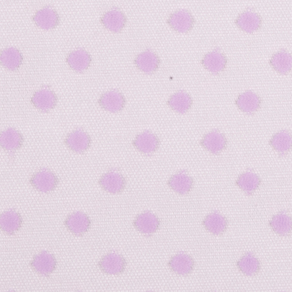 Polka Dots Tulle Crinoline - Orchid