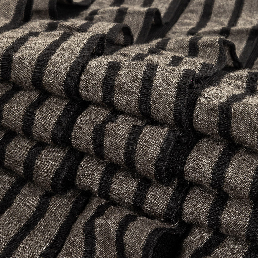 Black/Gray Jersey Stripes