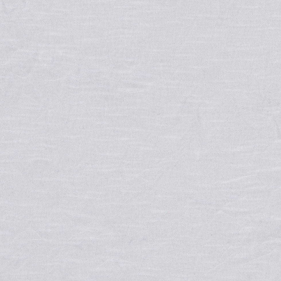 White Wrinkled Lightweight Polyester Jersey