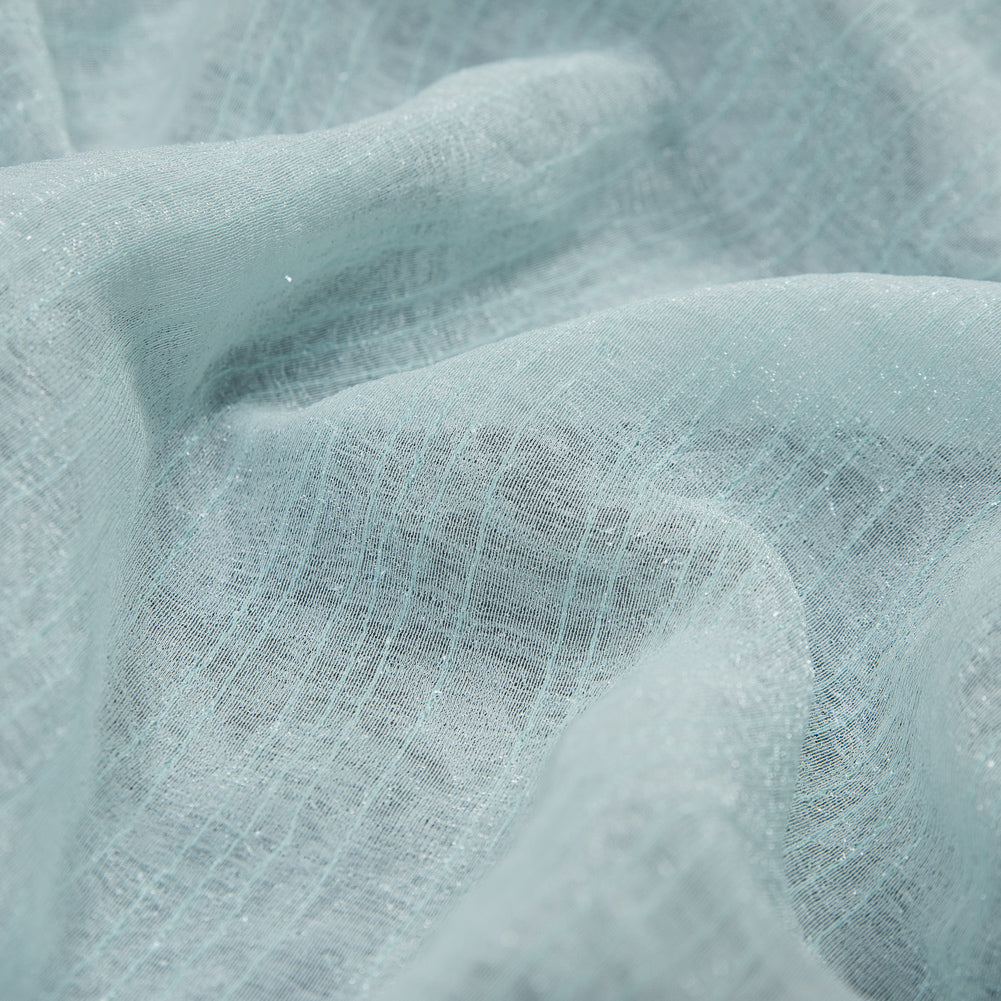Robin's Egg Polyester Novelty Woven