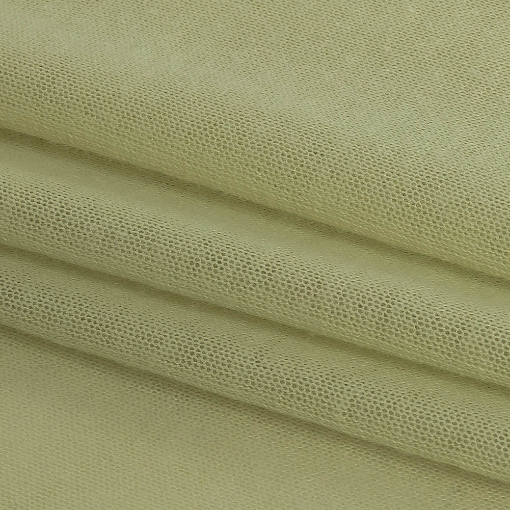 Light Lime Sheer Polyester Jersey