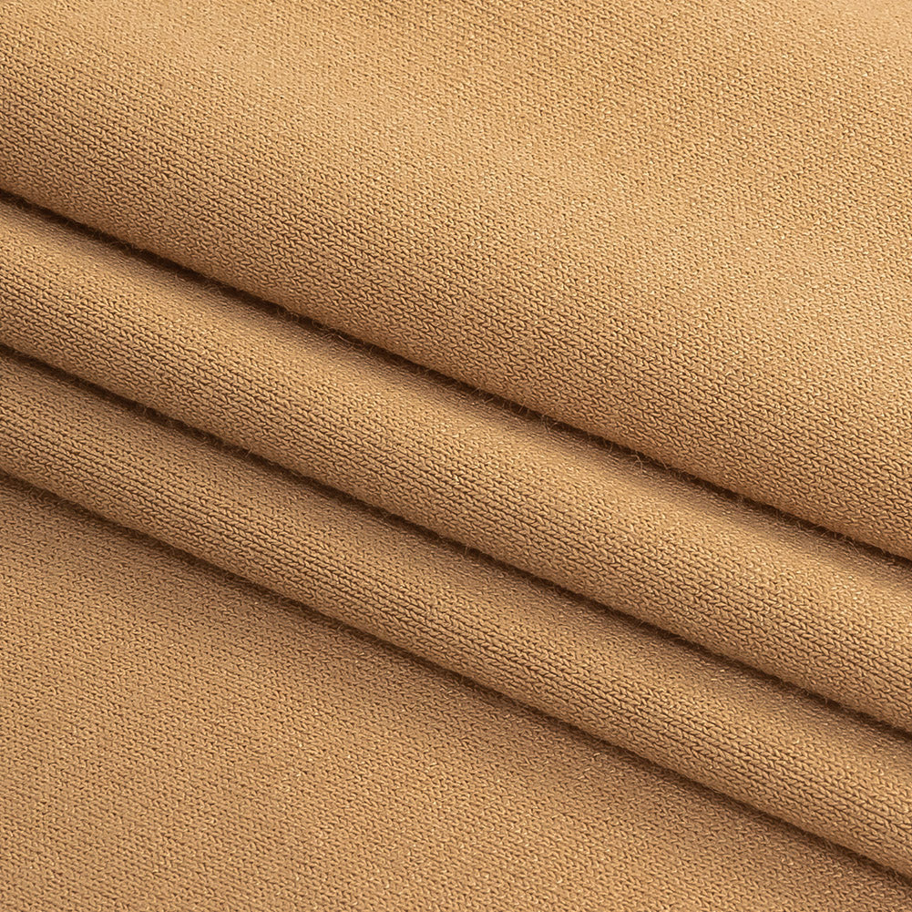 Warm Beige Stretch Rayon Jersey