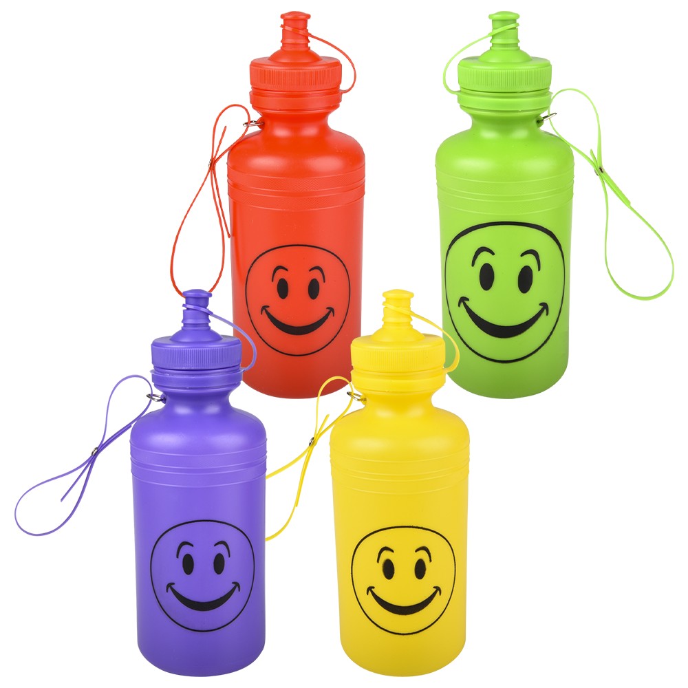 Smile Face Sports Bottle 18oz (1 DZ)