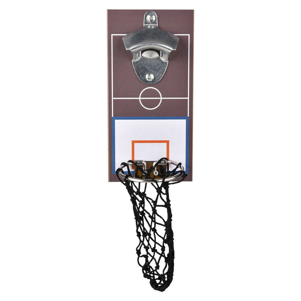 Basketball Wall Mount Bottle Opener 7.75"