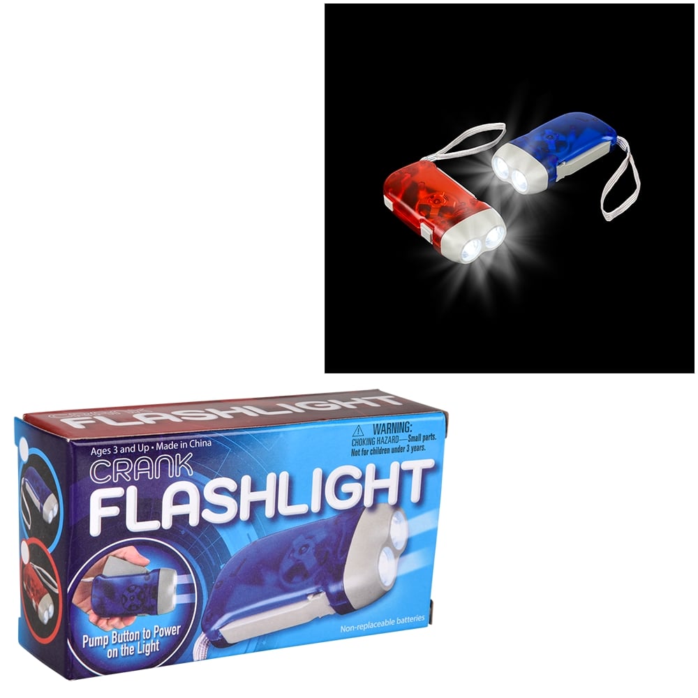 Crank Dynamo Flashlight (1 DZ)