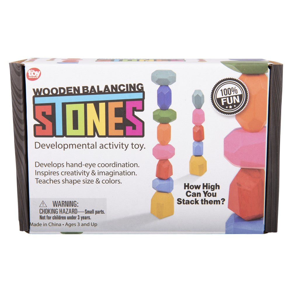 Wooden Balancing Stones Set