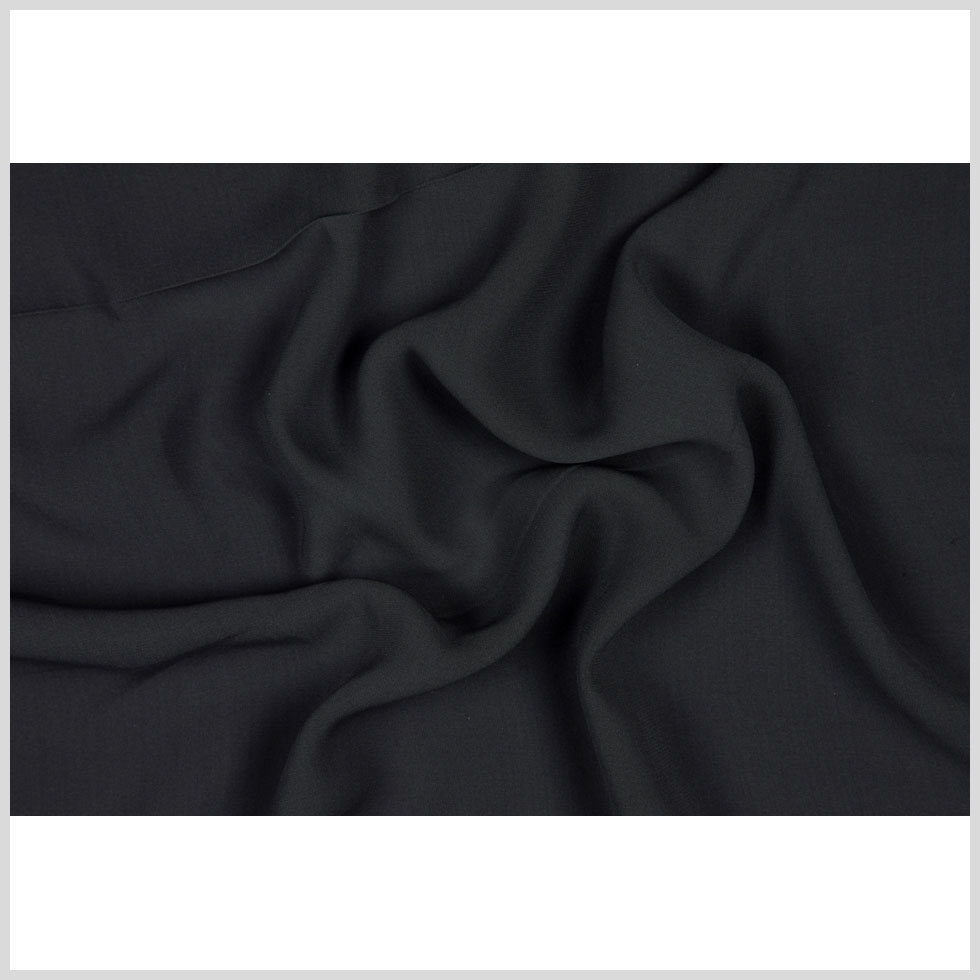 Calvin Klein Gray High-Twist Silk Georgette