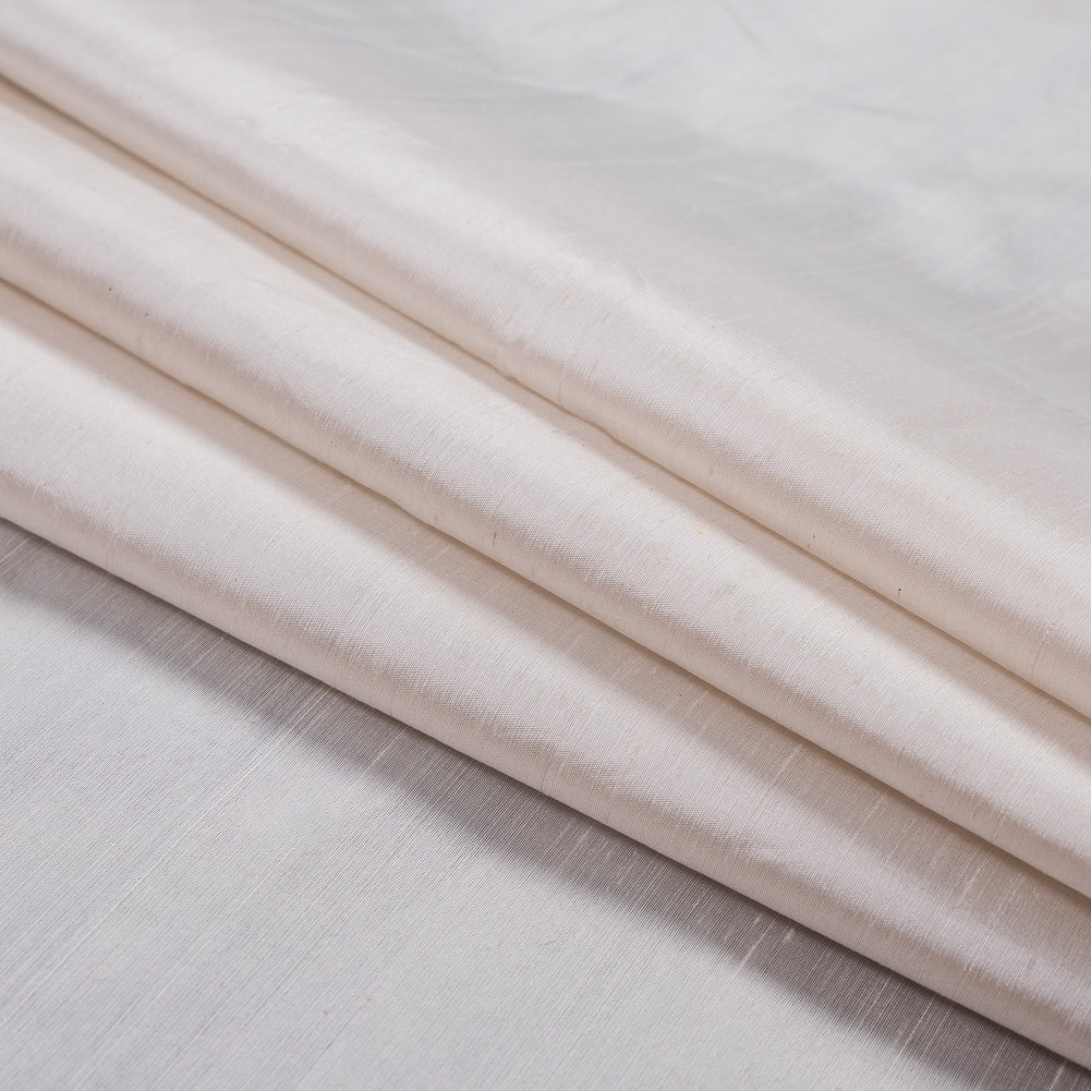 Pink Tint Crisp Silk Shantung